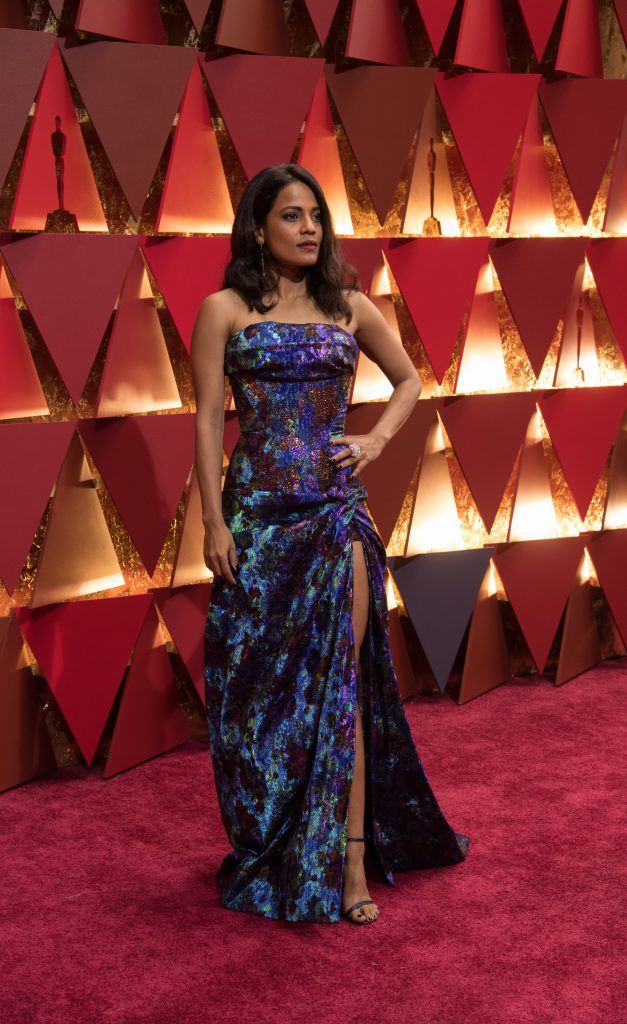 Priyanka Bose arrives on the red carpet of The 89th Oscars® at the Dolby® Theatre in Hollywood, CA on Sunday, February 26, 2017.